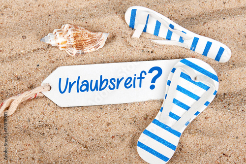 Urlaubsreif ? photo