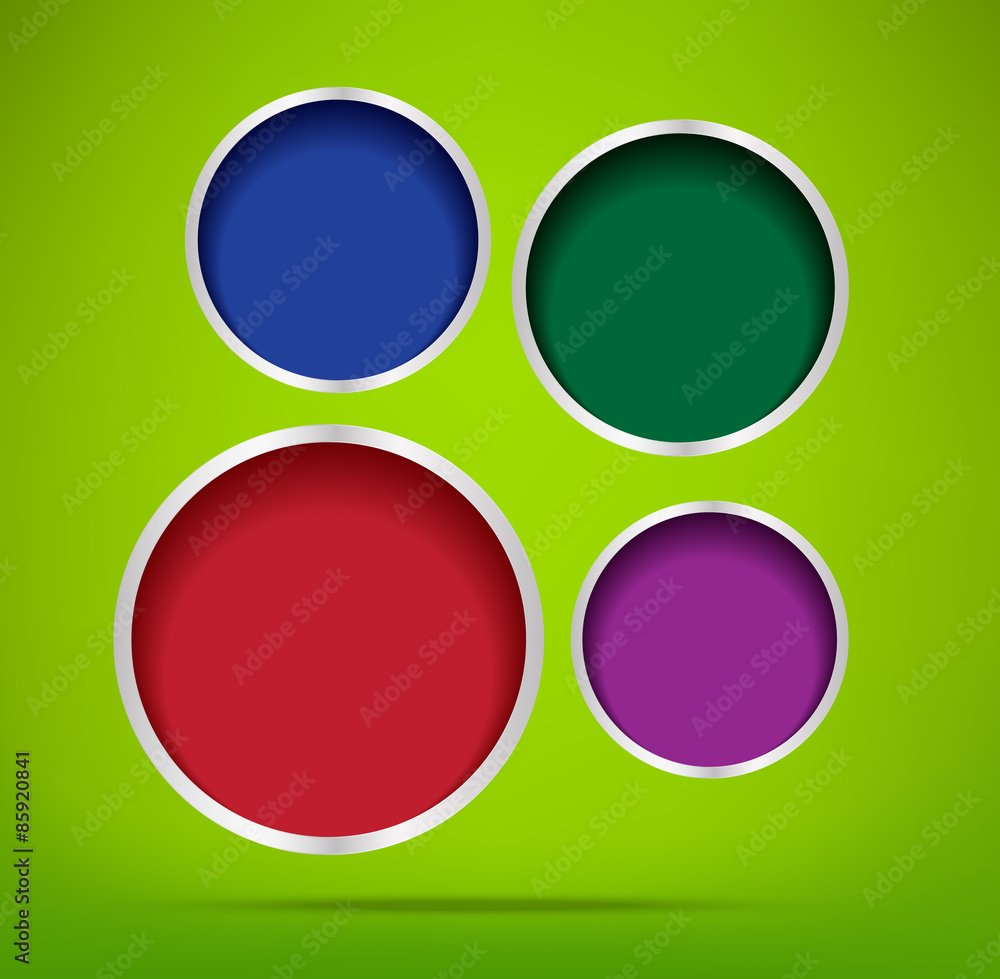 button vector illustration on green background button vector illustration on green background