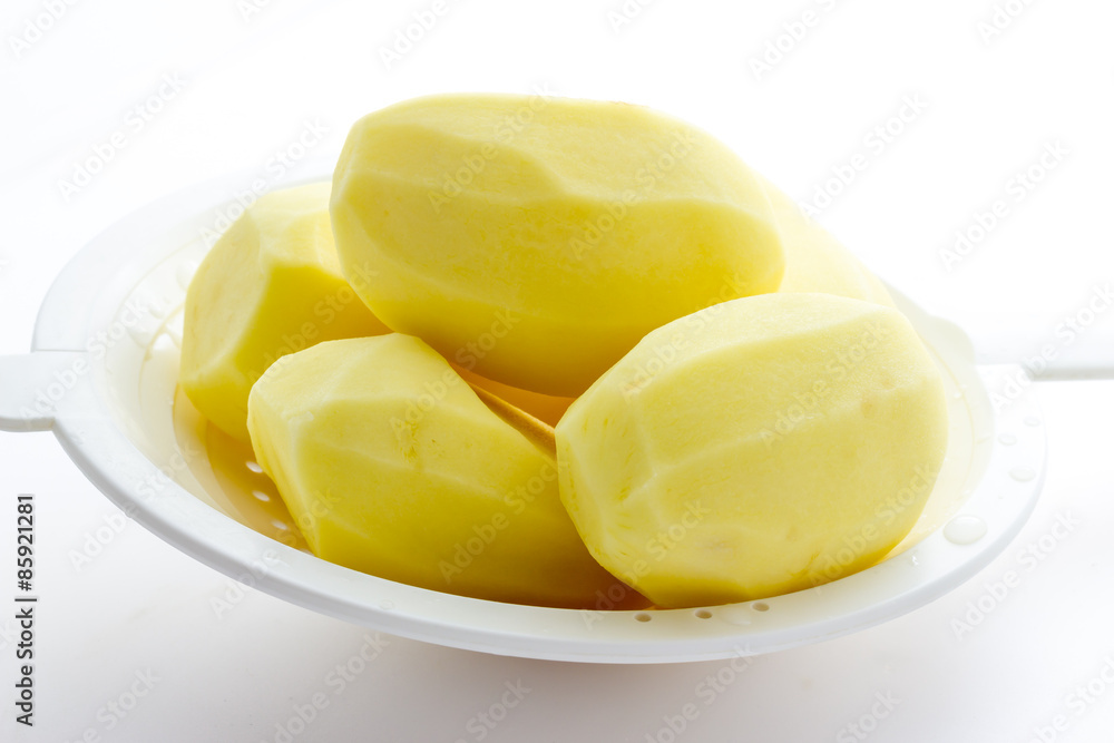 Boiled potatoes