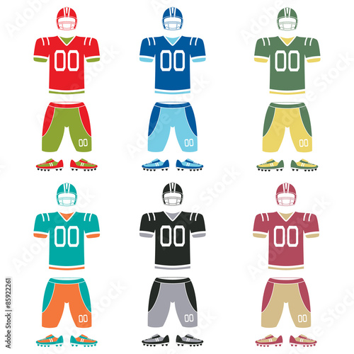 American football uniform