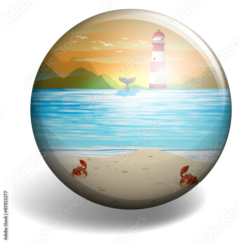 Beach badge