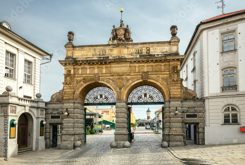 Brewery Gate in Pilsen photo
