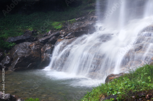 Melnik Wasserfall im Maltatal in Kärnten, Österreich