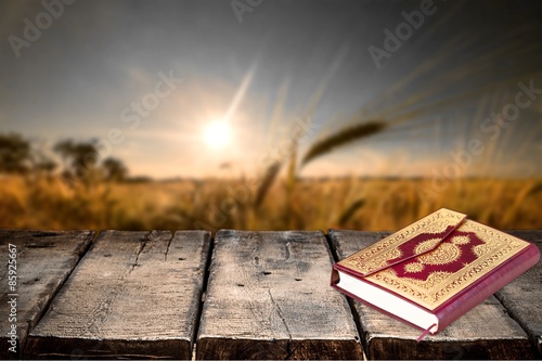 Quran, book, ramadan. photo
