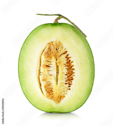 Wallpaper Mural cantaloupe melon isolated on the white background Torontodigital.ca