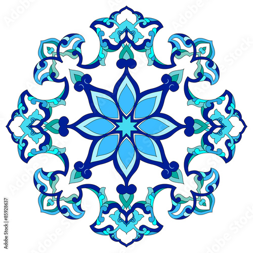 artistic ottoman pattern series eighty four