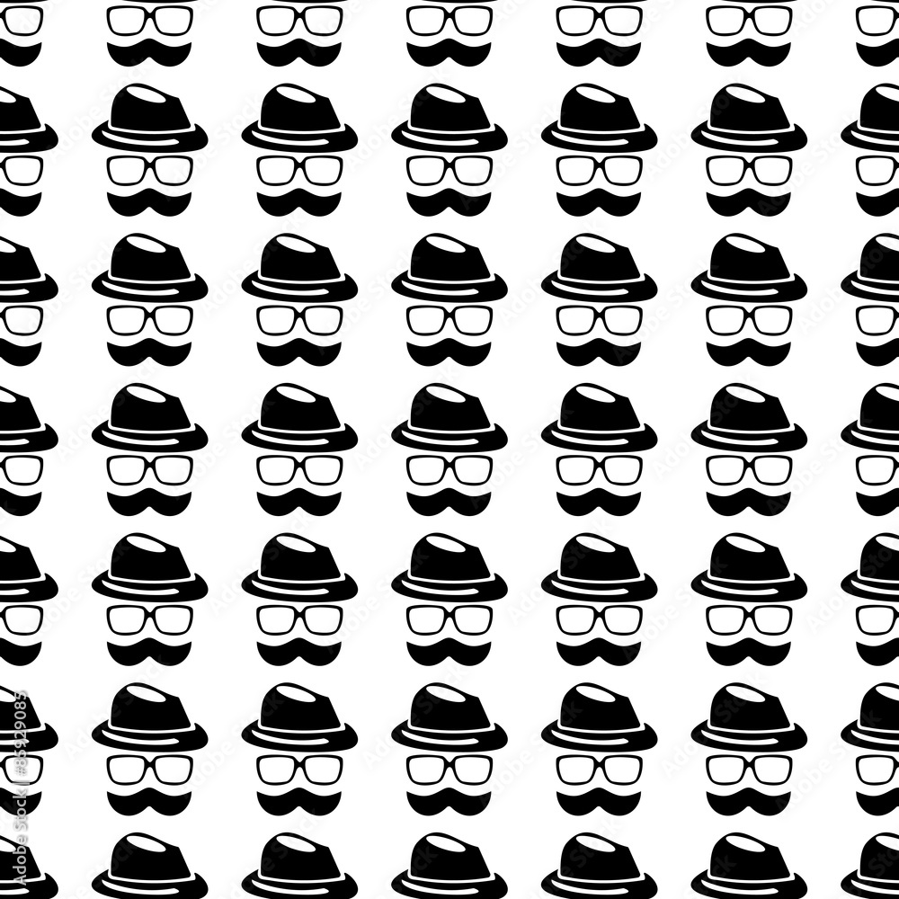 Vector seamless pattern. Tiling. Vector seamless pattern. Tiling.