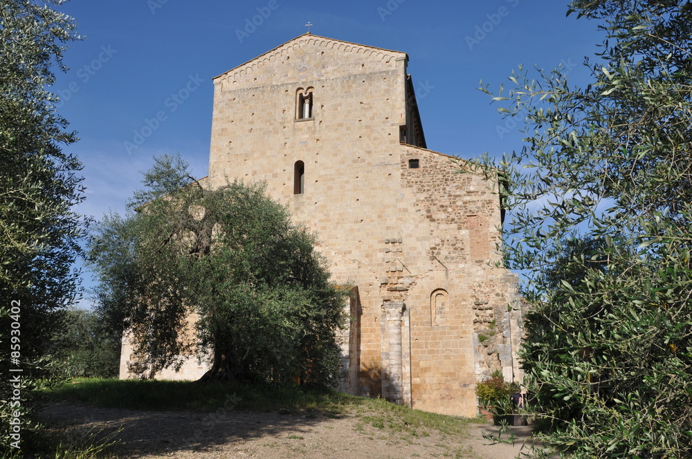Kloster Sant'Antimo bei Montalcino in der Toskana
