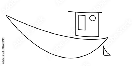 Fischkutter - Boot zum Fangen von Fischen