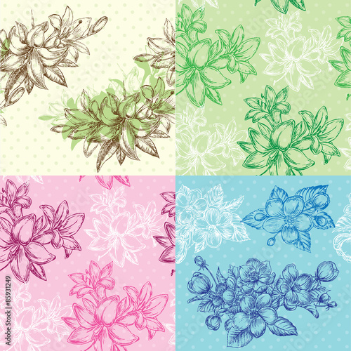flower pattern collection