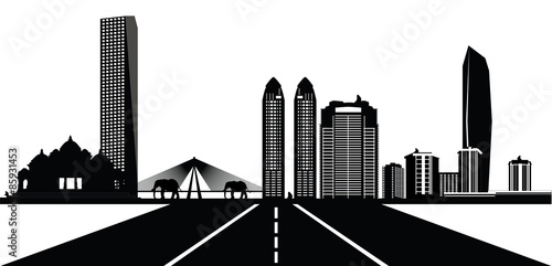 mumbai cisty skyline