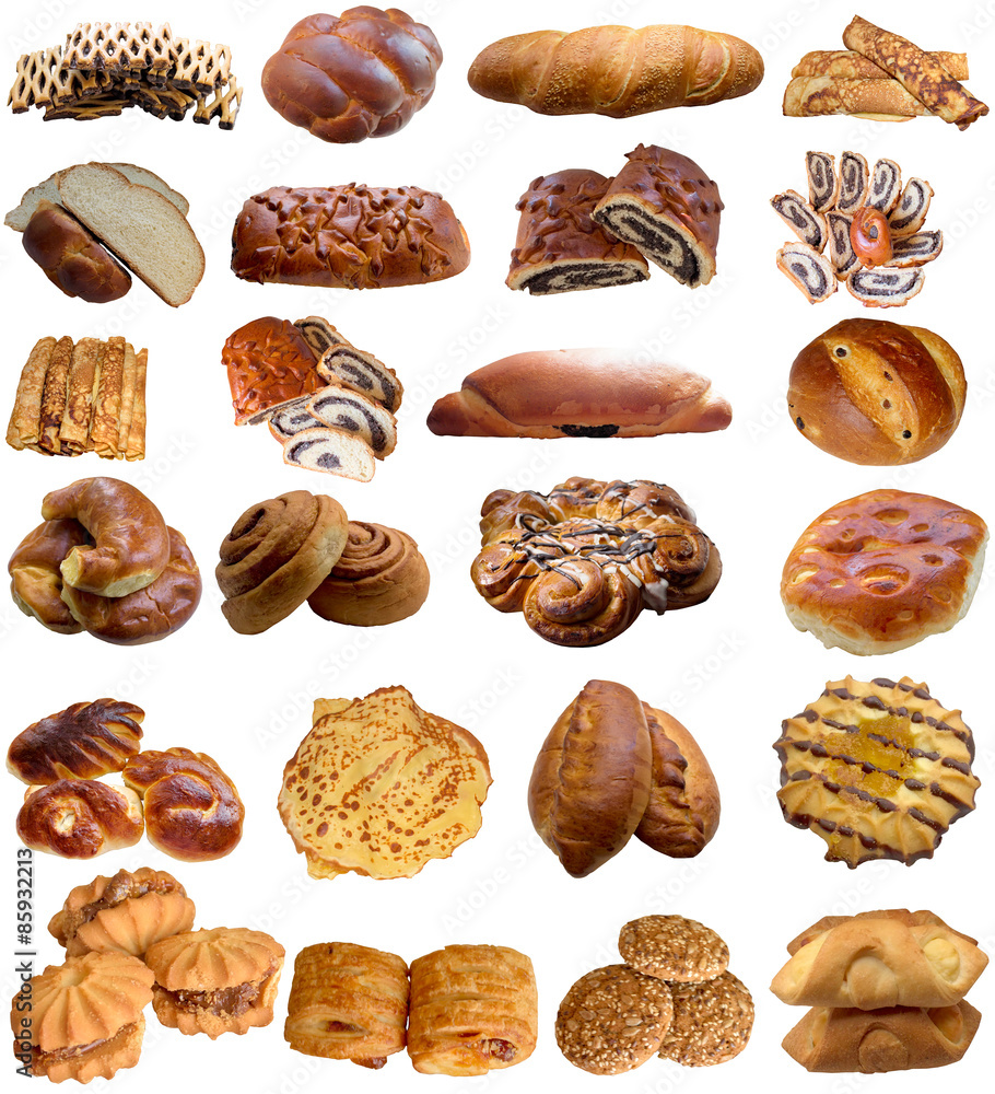 Assortment of Baked Bread. Assortment of Baked Bread.