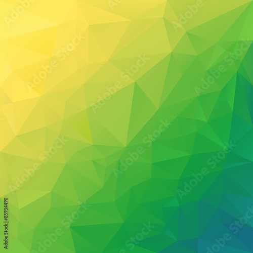 vector polygonal background triangular design in diagonal colors