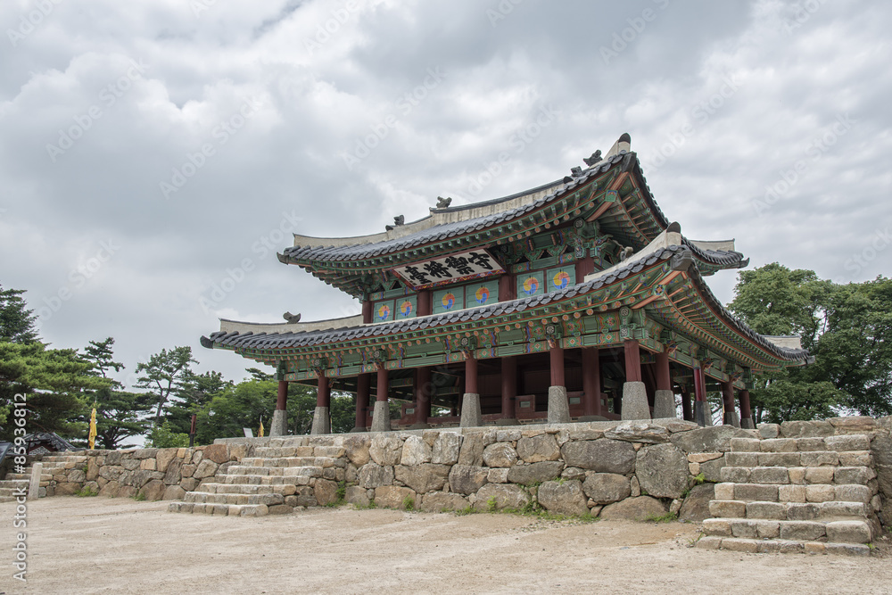 Sueojangdae of Namhansanseong in Korea