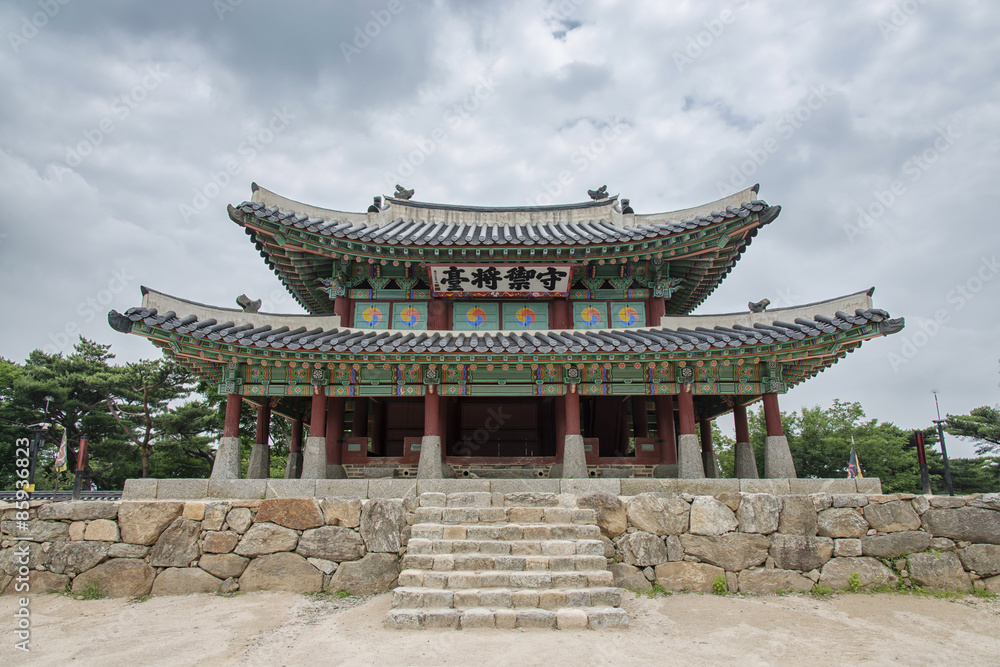 Sueojangdae of Namhansanseong in Korea