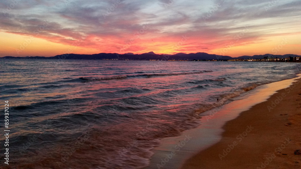 Tramonto a Maiorca