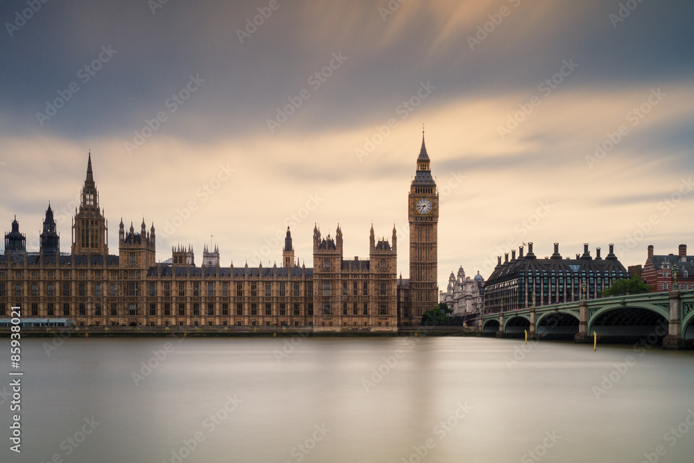 Houses of Parliament - Long Exposure version, London
