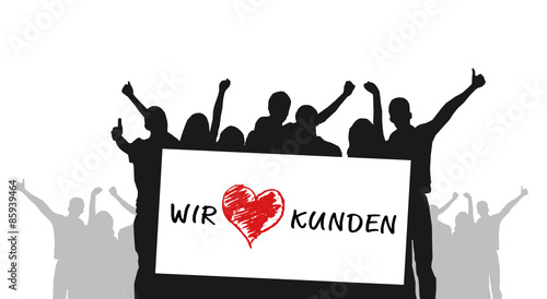 Wir lieben Kunden