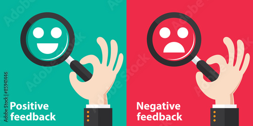 Positive and negative feedback