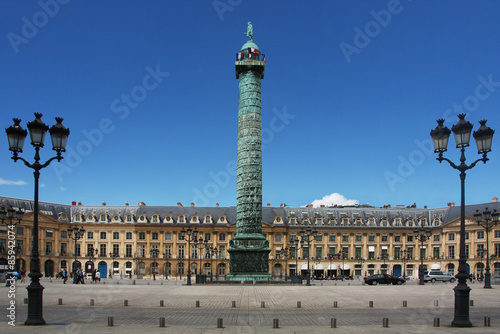 Place Vendome in Paris
