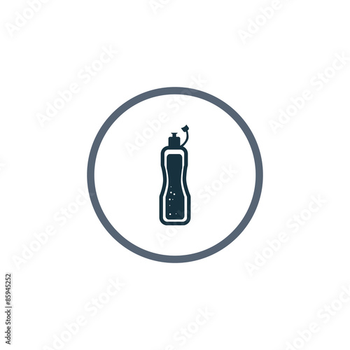 Fitness botle icon