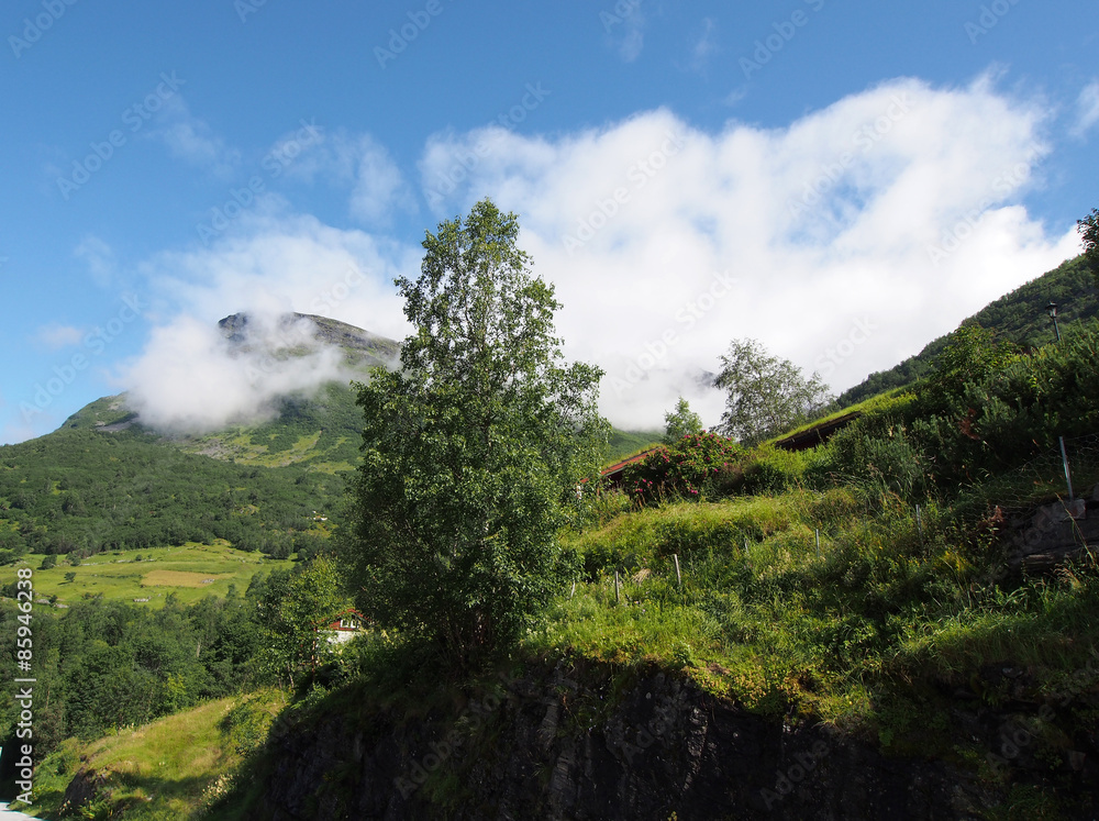 Geiranger Route 63 Stock Photo Adobe Stock
