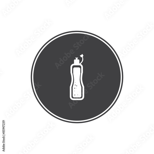 Fitness botle icon