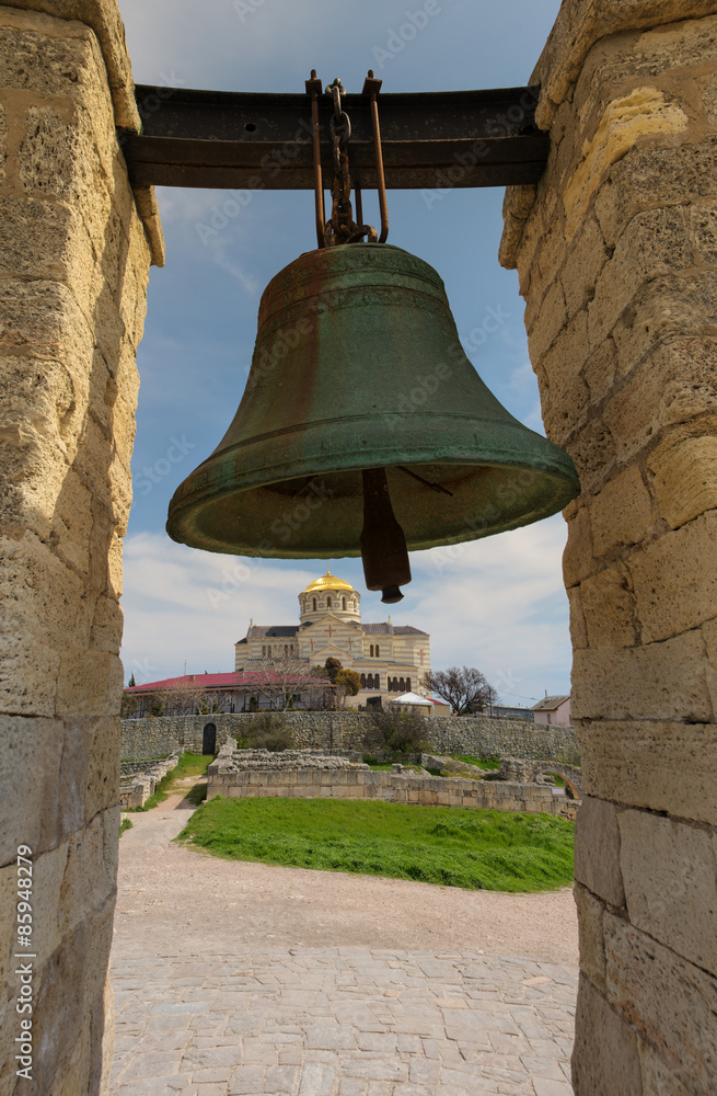 Obraz premium alarm bell in Chersonesos