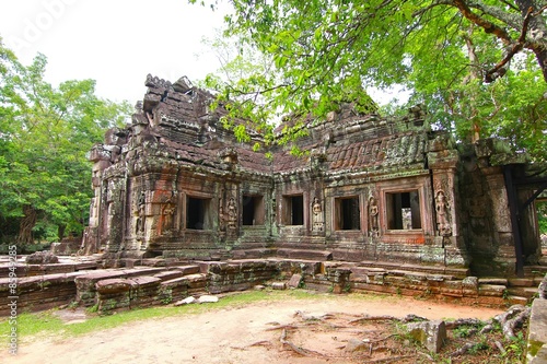 Ta Prohm temple is UNESCO's world heritage in Siem Reap, Cambodia