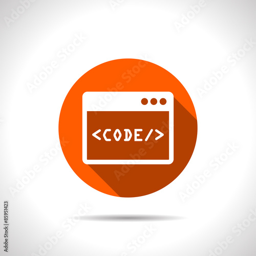 icon of code window