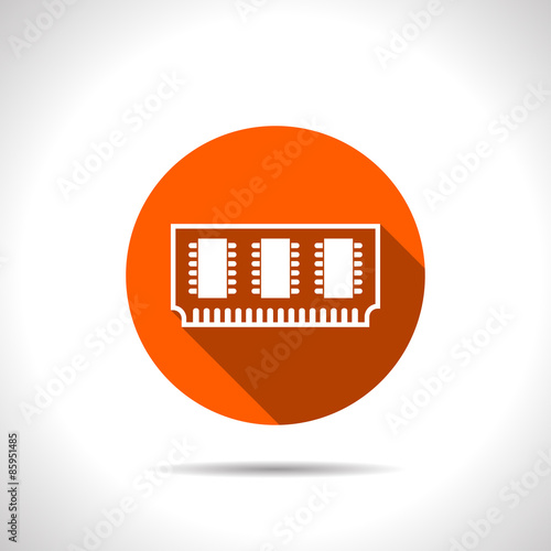 icon of memory chip