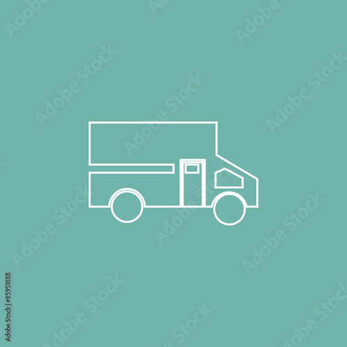 Money collector auto icon
