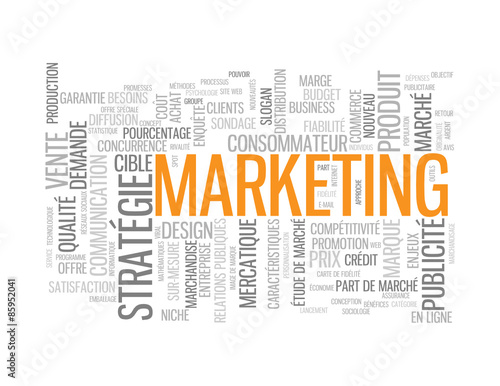 Nuage de Tags "MARKETING"