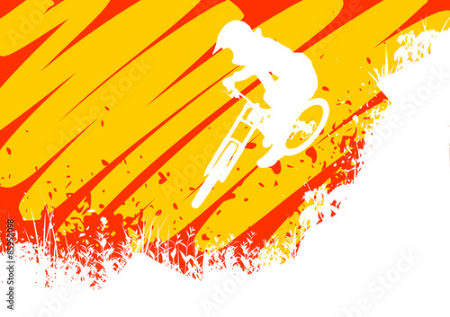 Mountain bike jump