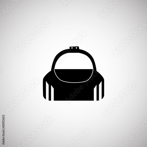 Sport bag icon