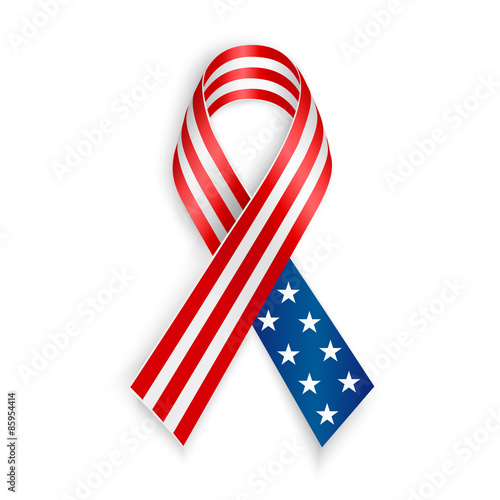 American Flag Ribbon