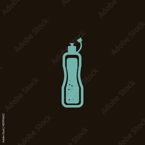 Fitness botle icon