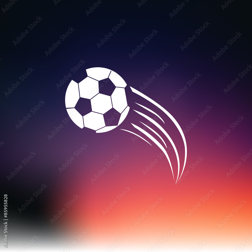 Obraz premium Soccer ball icon