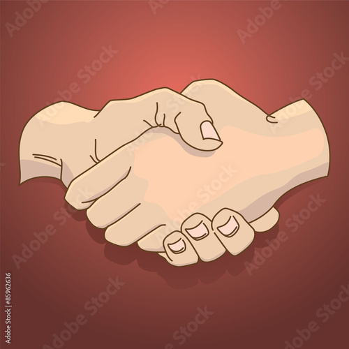 handshake illustration