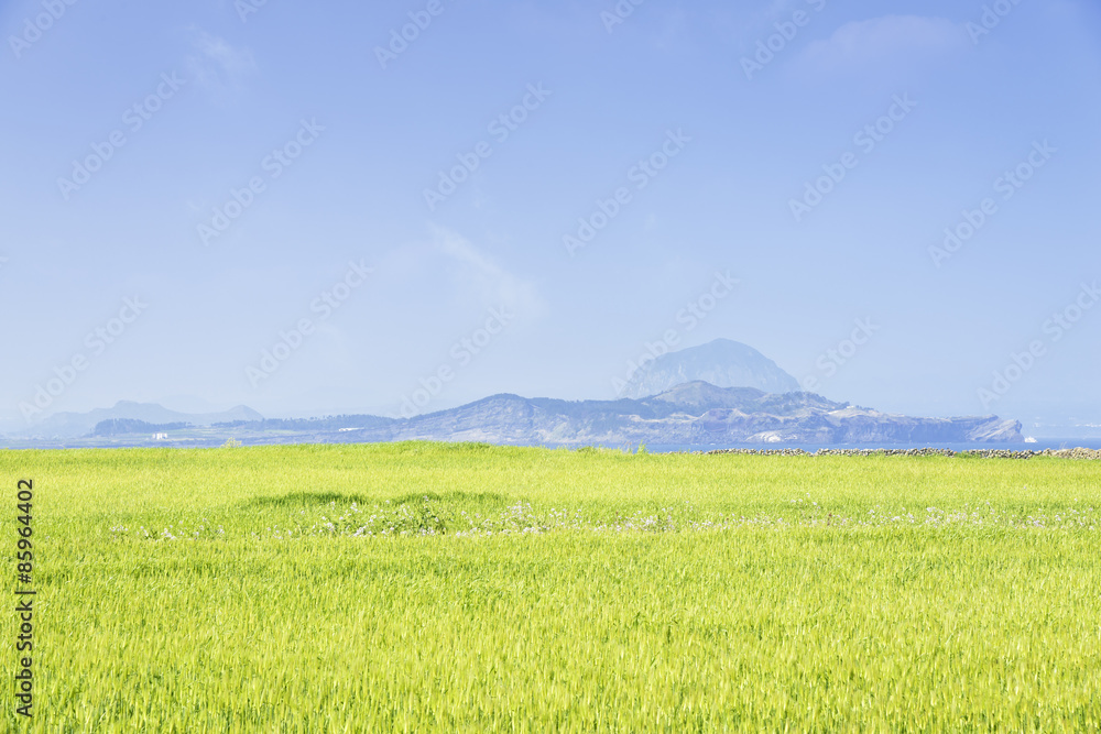 Landscape of Sanbangsan and Songaksa