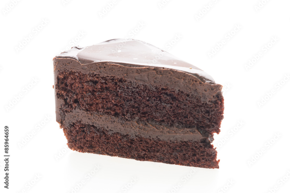 Chocolate cakes isolated Chocolate cakes isolated
