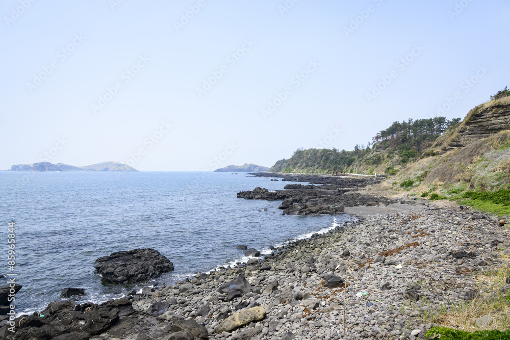 Landscape of Olle walking path No. 12 course