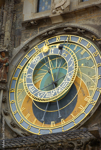 Prague Astronomical Clock in the Old Town of Prague