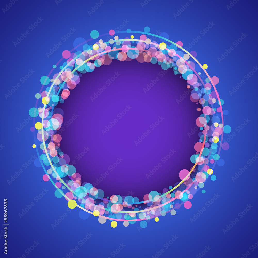 abstract circle frame design element abstract circle frame design element