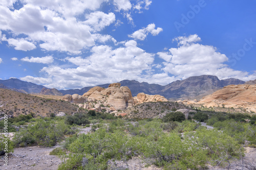 Red Rock Canyon, Nevada scenic landscape © Shakzu