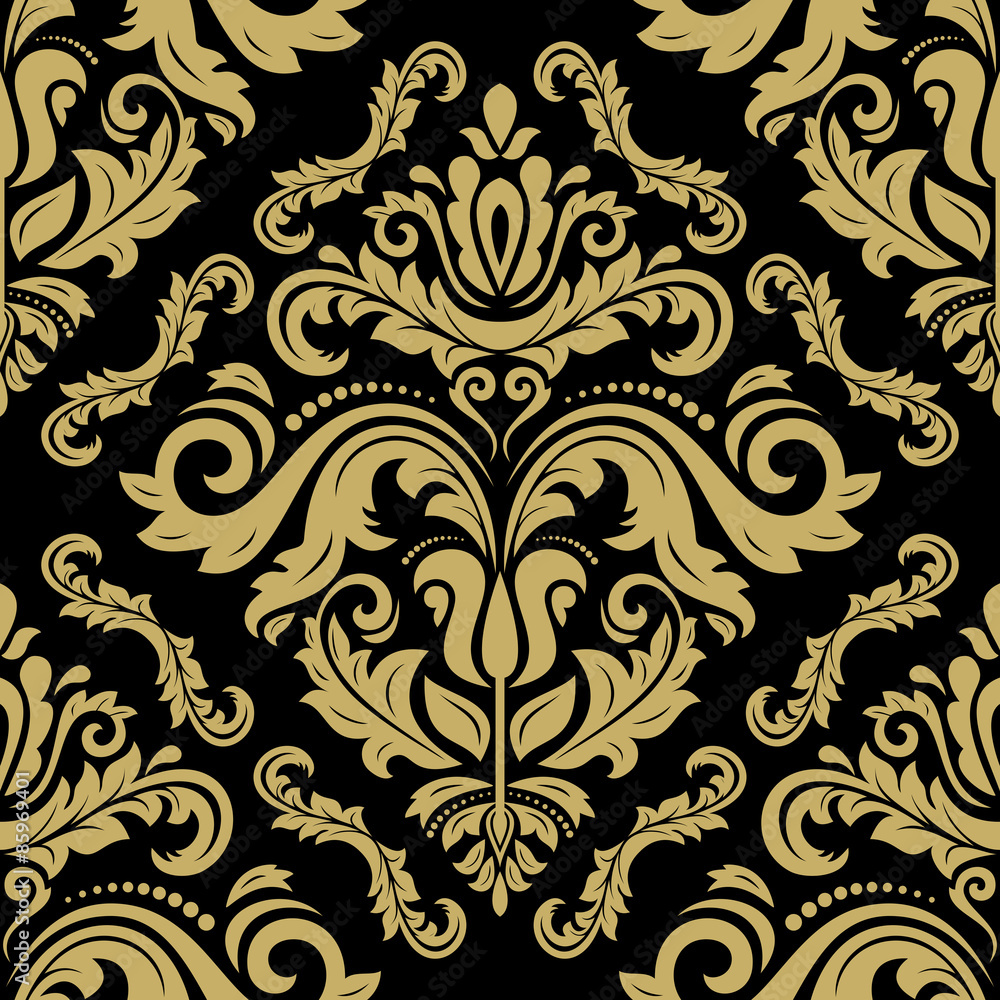 Seamless Orient Vector Background Seamless Orient Vector Background