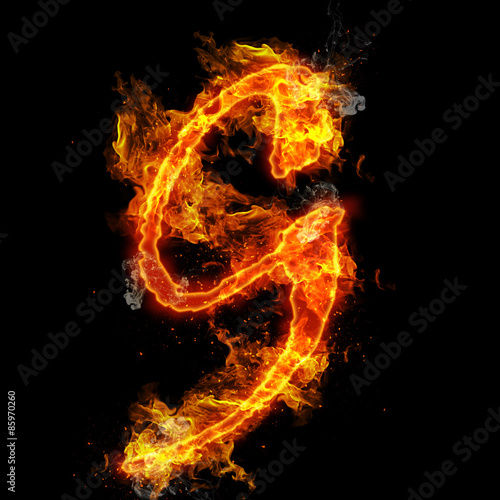Fire letter G