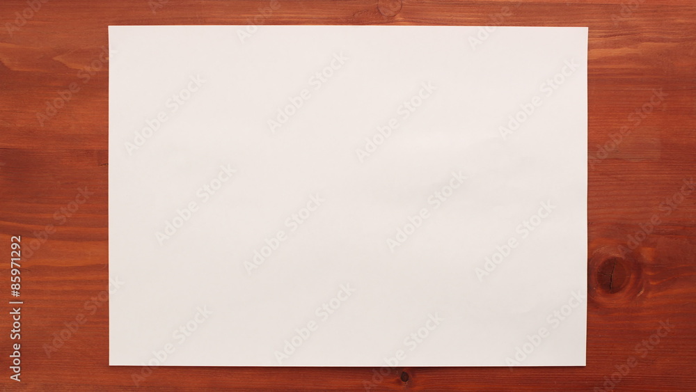 Crumpling white paper - stop motion animation