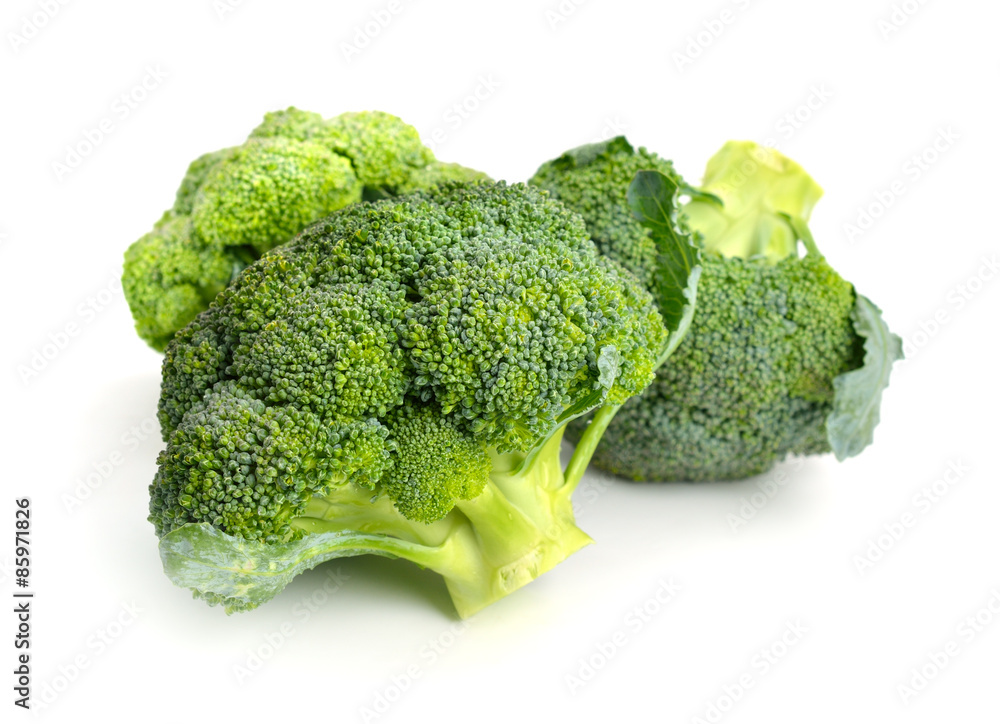 Broccoli isolated on white background. Broccoli isolated on white background.