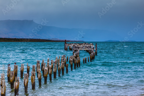 Strait of Magellan summer February afternoon